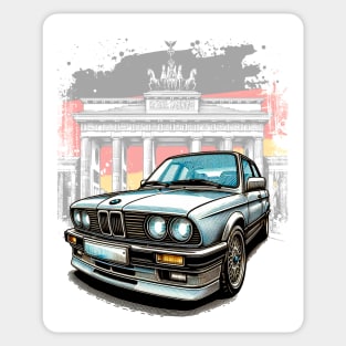 E30 Bradenburg Gate Sticker